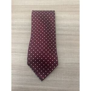Repp Ltd Men’s Formal Burgundy Multicolor Neck Tie 100% Silk Handmade # 3801